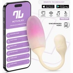 INTOYOU App Series NexEgg Vibrating Egg Double Silicone Layer App Beige-Pink