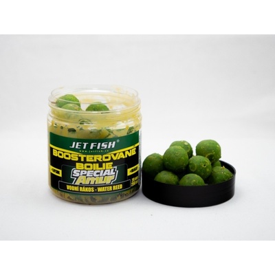 Jet Fish Boosterované Boilies Special Amur 250ml 20mm Mirabelle/Špendlík