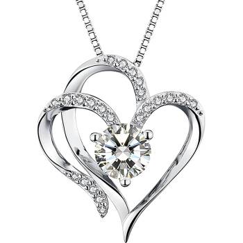 HARAHU Колие mo-28751 - Сребърна / Кристалова kp28751 (mo-28751)