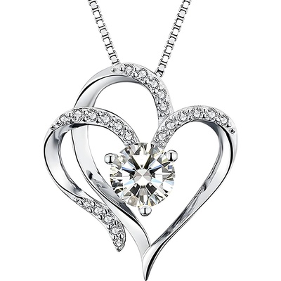 HARAHU Колие mo-28751 - Сребърна / Кристалова kp28751 (mo-28751)