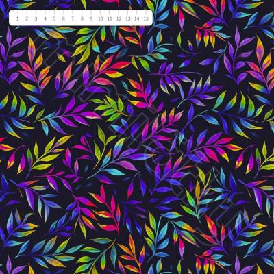 Softshell neon listy by MIMI