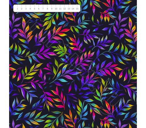 Softshell neon listy by MIMI