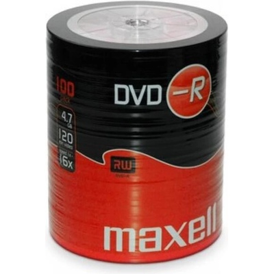 Maxell 4.7GB-R 100 диска в пакет с DVD дискове (275733.40. TE) (275733.40.TE)