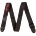 Fender 2'' Nylon Strap with Red Fender Logo