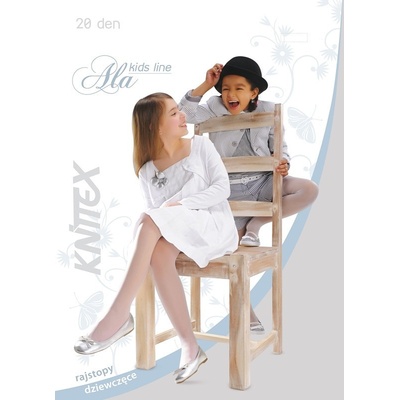 Knittex Dievčenské pančuchy Ala 20 den Čierna