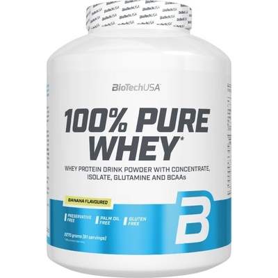 BioTechUSA 100% Pure Whey [2000 грама] Банан