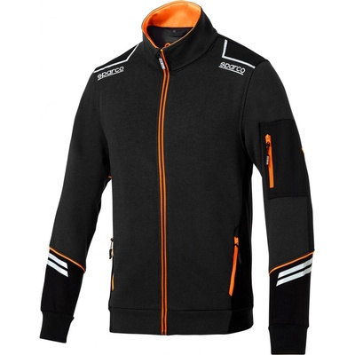 Sparco Alabama Tech Full Zip pánská mikina černá