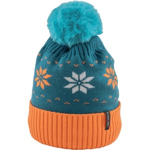 Finmark Winter hat тюркоазено, оранжево, сиво uni (fc2455)