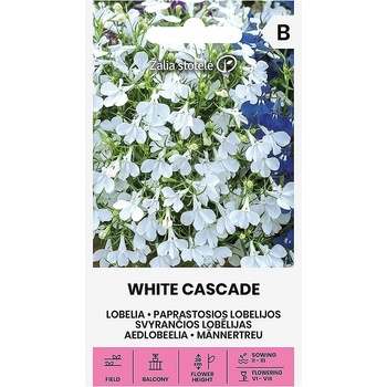 Seklos Лобелия Бяла Каскадна White Cascade