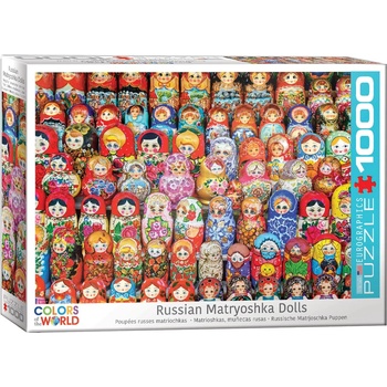 Image 1 of EUROGRAPHICS - Puzzle Russian Matryoshkas Dolls - 1 000 piese