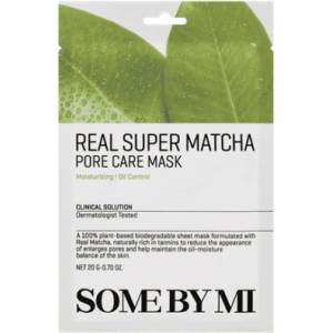 SOME BY MI Маска за мазна кожа с Мача, Some By Mi - Real Super Matcha Pore Care Mask