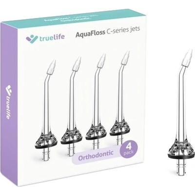 TrueLife AquaFloss C-series Orthodontic Jet 4 ks – Zbozi.Blesk.cz