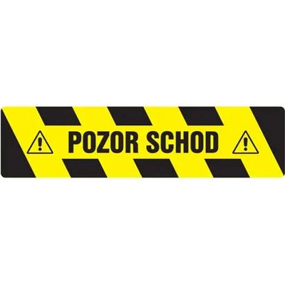 Podlahová značka - Pozor schod