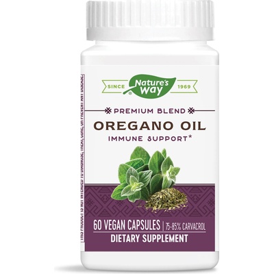 Nature's Way Oregano Oil, 60 растителни капсули, Nature's Way