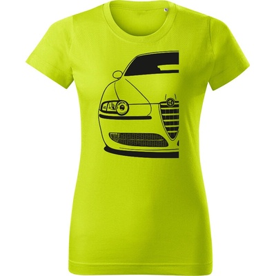 Tričko Alfa Romeo 147 dámske tričko Limetková