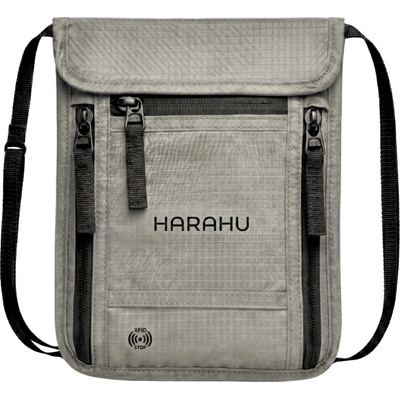 Harahu Crossbody Taška s RFID Legacy Sivá