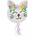 GoDan Piniata Kitten with flowers 33x35x7, 5cm