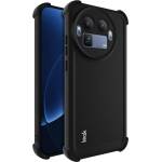 realme IMAK Удароустойчив Калъф (TPU) за Realme GT 8 Pro 5G- Airbag технология, вкл. Протектор, Черен (Матов)