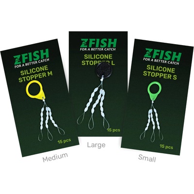 Extra Carp silicone stopper L 15ks Čirá – Zboží Dáma
