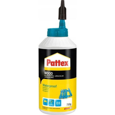 PATTEX SUPER D3 Lepidlo na dřevo 750g