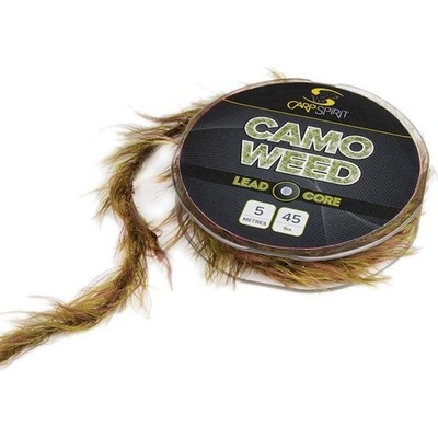 Carp Spirit Šňůra Camo Weed Lead Core 5m 45lb zelená