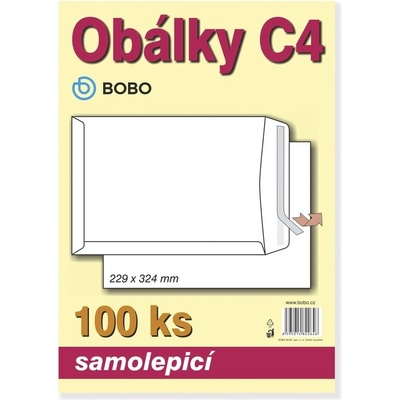 Obálky C4 samolepicí (bal. 100ks)