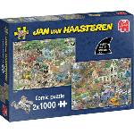 Jumbo Пъзел Jumbo от 2 x 1000 части - Буря и Сафари (1110100643)