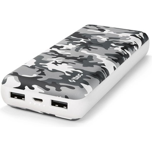 Ttec Външна батерия ReCharger 20.000mAh Universal Mobile Charger - White Camouflage