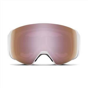 SMITH Ски маска Smith 4D Mag ChromaPop Mirror S2 + S1 Ski goggles - White Vapor / Everyday Rose Mirror + Storm Rose Flash (417-5323-0411)