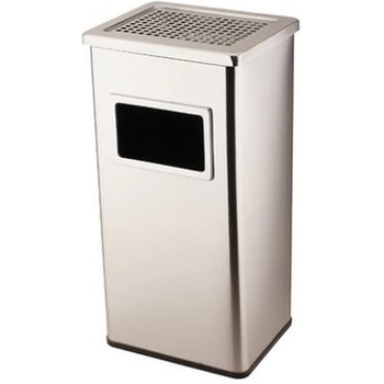 Image 1 of Метален пепелник кош 60 см. инокс мат, правоъгълен
