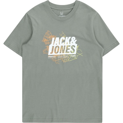 JACK & JONES Тениска зелено, размер 140