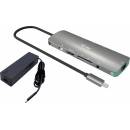 i-Tec USB-C Metal Nano Docking Station 4K HDMI LAN with Power Delivery 100W + i-tec Universal Charger 100W C31NANOLANPD100