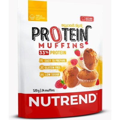 Nutrend Protein Muffins Vanilla Raspberry 520 g