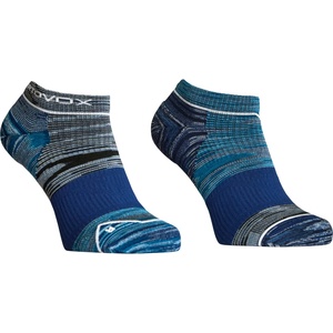 Ortovox Мъжки туристически чорапи Ortovox Alpine Low Socks Merino socks - Blue Nunatak - размер 42-44 (EU) (201-7472-0412)