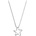 Silenti Jewelry Сребърно колие "Привличане