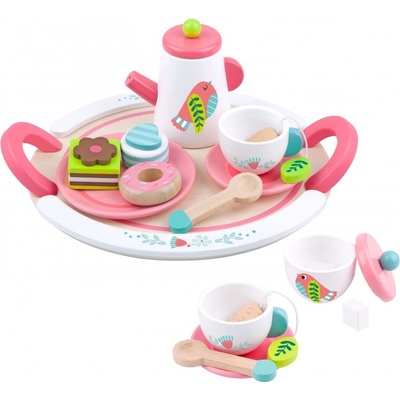 Tooky Toy detský drevený čajový set
