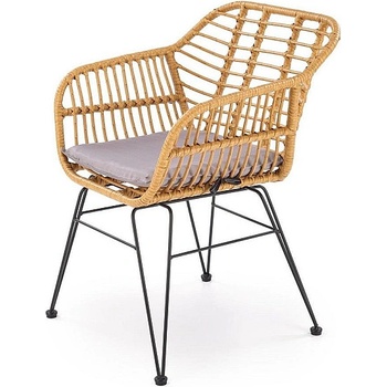 Halmar Трапезен стол k541 натурален / сив