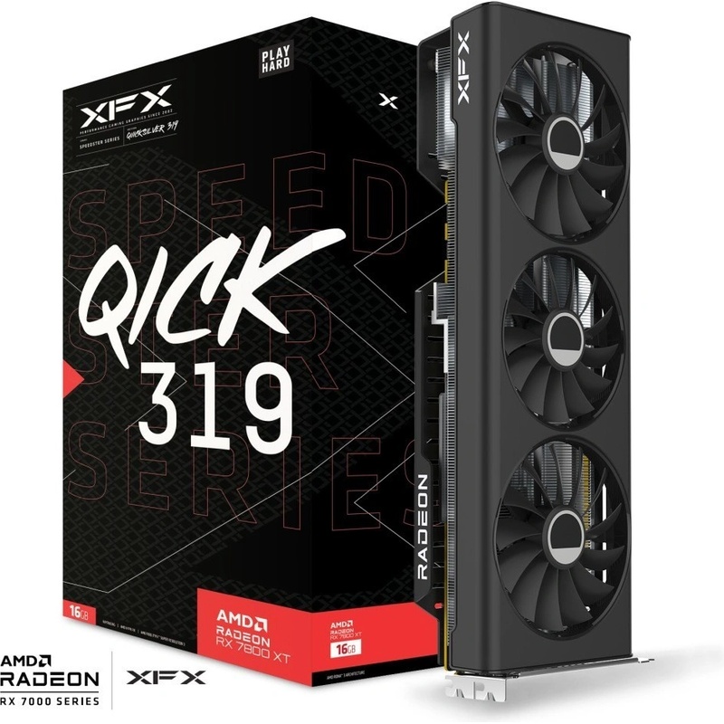 XFX Radeon RX-7800XT QICK319 CORE 16GB GDDR6 RX-78TQICKF9