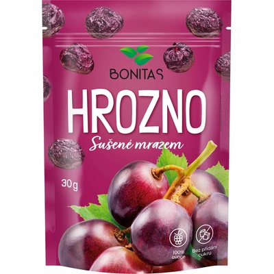 BONITAS Lyofilizované hrozno 30 g