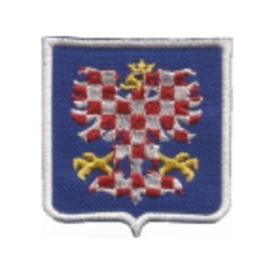 Nášivka znak Morava 5,5x6 cm - farebná