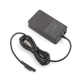 Microsoft Адаптер за лаптоп, Microsoft, 65W, черен (Q5N-00006) (Q5N-00006)