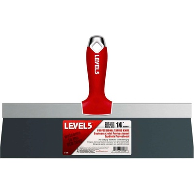 LEVEL5 Špachtľa 14" z modrej ocele so Soft-Grip rukoväťou