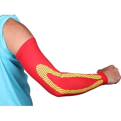 Compression Sleeves kompresní návleky na ruce červená