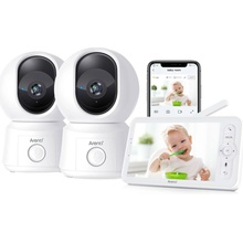 Arenti 2MP/1080P WiFi Video Baby Monitor Kit with dual kamery a LCD displej