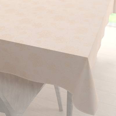 Biante Teflónový obdĺžnikový obrus TF-099 Zlaté kvetované ornamenty na béžovom 140x180 cm