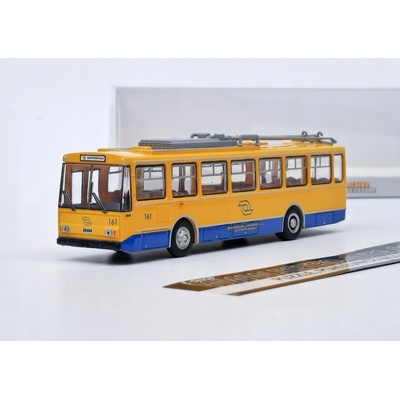 Škoda 14 TR Trolejbus 1982 Otrokovice Brekina 1:87