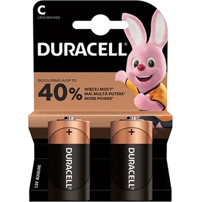 Duracell Батерия, C бебе, 2 броя, DURACELL "Basic" 10PP110032/10PP100008 (10PP110032/10PP100008)