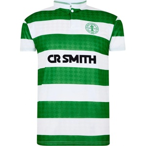 Team Футболна фланелка Team Celtic Retro Home Shirt 1988 Adults - Green/White