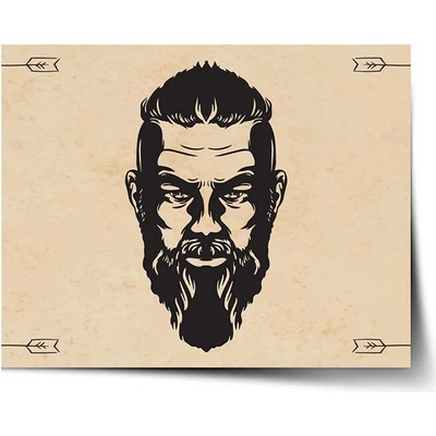 Sablio Plagát Vikingové Pergamen - 60x40 cm