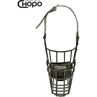 Chopo Pet Náhubek kovový Dobrman Beuceron fena gumoplast 100 x 140 x 115 mm